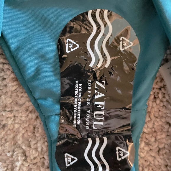 Zaful Swim Teal Bikini Poshmark